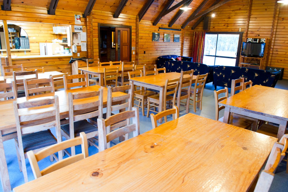 The Venturelodge dining room