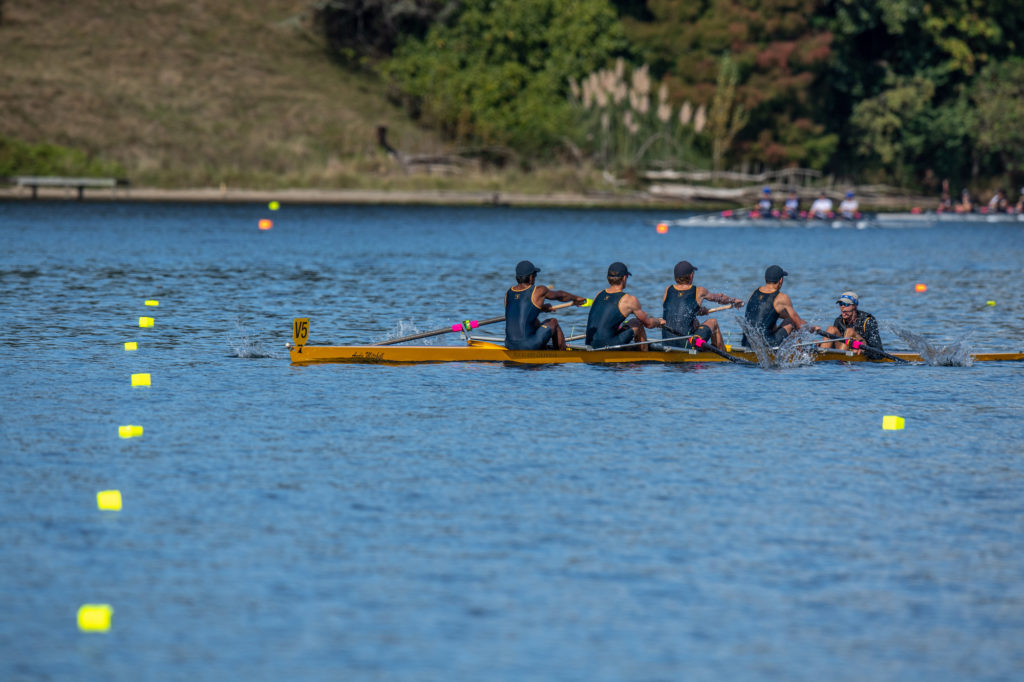 The Under 18 Four crew - Amiel John, Cody Johnson, Oliver Welch and Ben Shortt