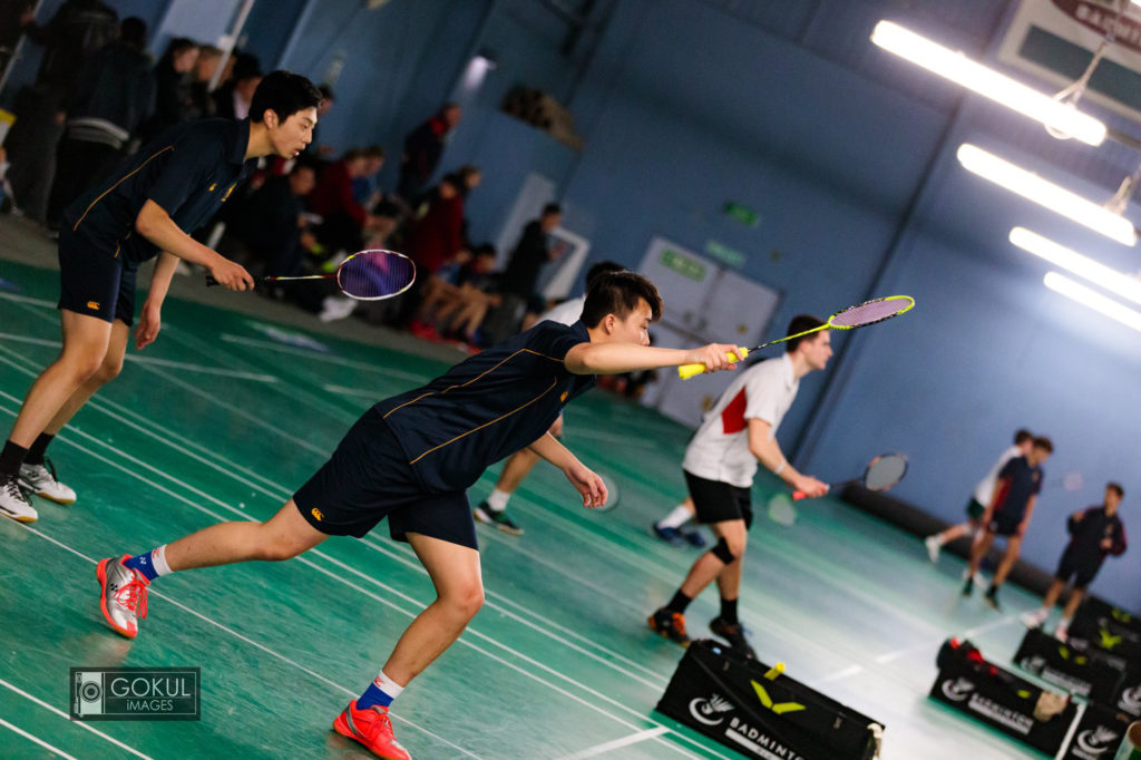 The Premier Badminton team in action