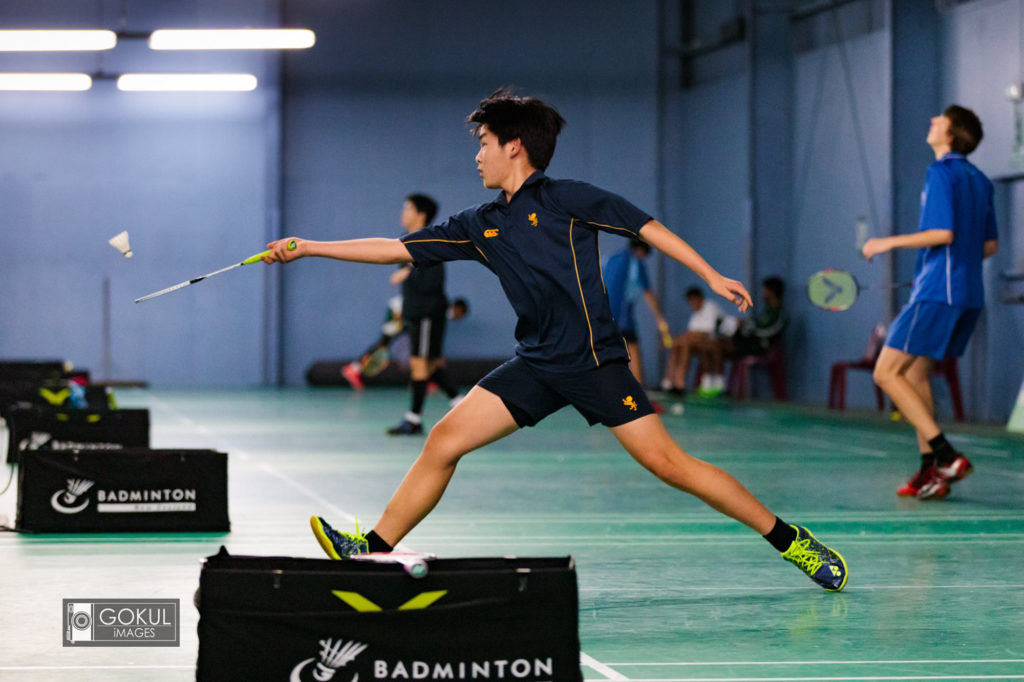 The Premier Badminton team in action