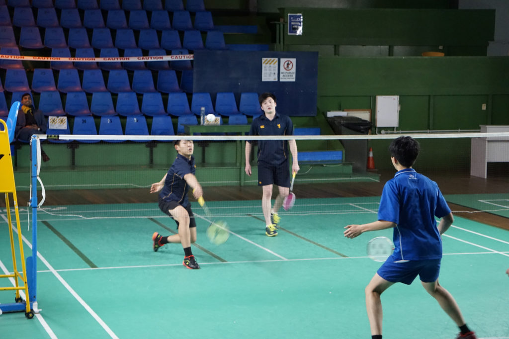 The Premier Badminton team in action