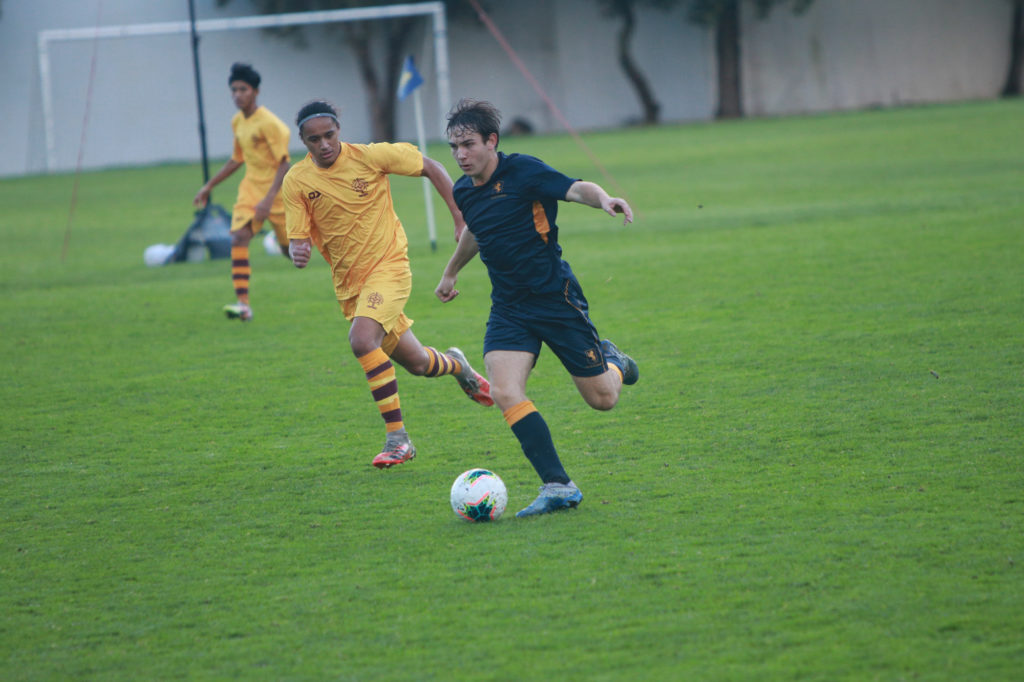 A game against Liston College