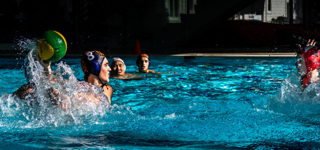 Jack George in action against King's College