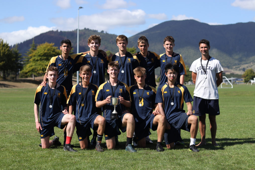 The Premier Disc Ultimate team who won the 2021 Auckland Secondary Schools Championships