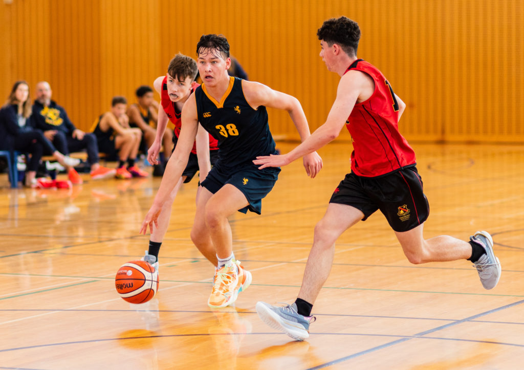 The Under 15A team against Hamilton Boys' High School