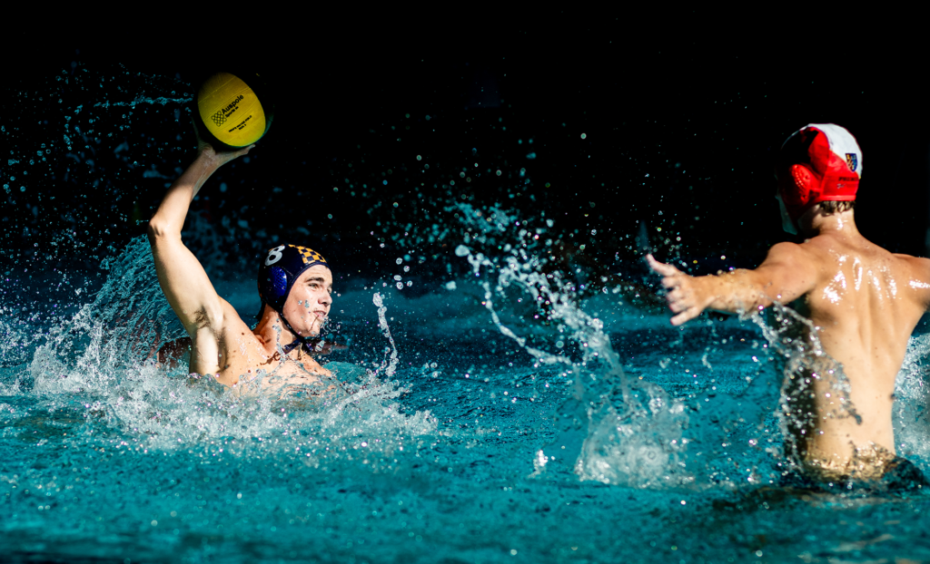 The Premier Water Polo team in their preseason tournament