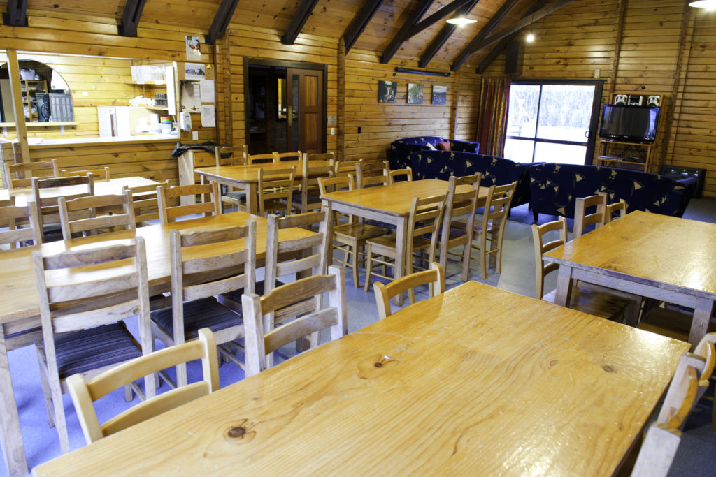 The Venturelodge dining room