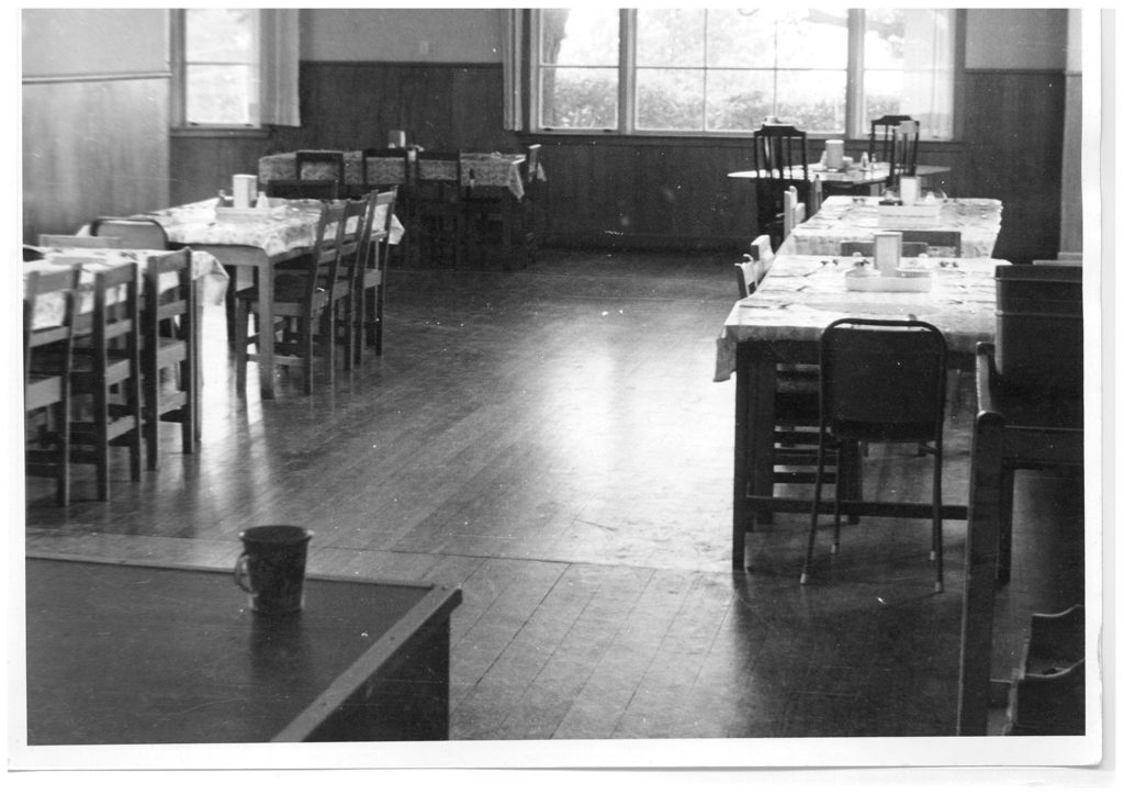 The Dining Hall as it used to be