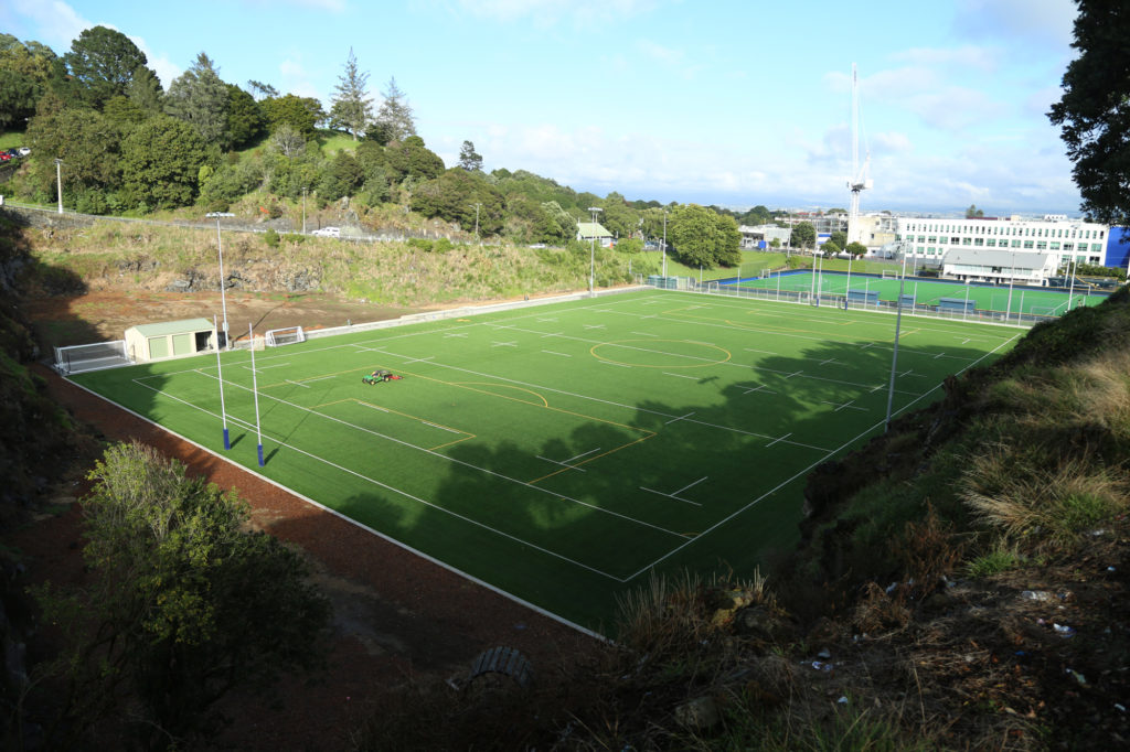 The No. 3 field was refurbished in 2017 and blessed by Taiaha Hawke, Ngāti Whātua Ōrākei