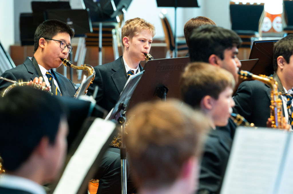 The Wind Band, the School's development music group