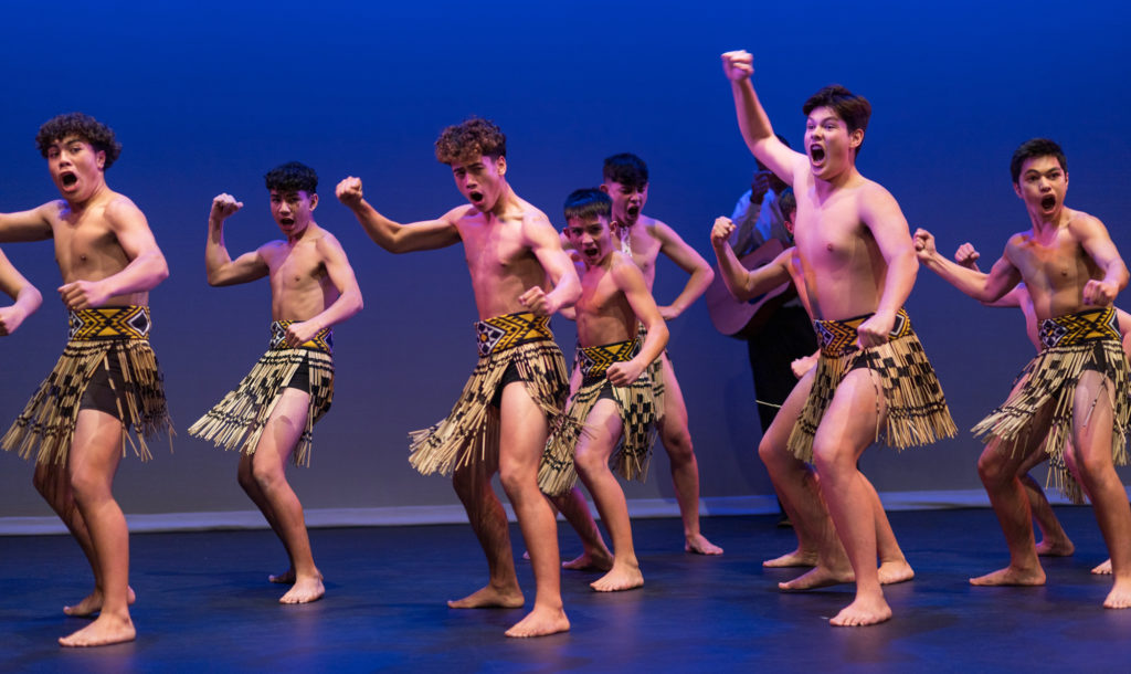 The Kapa Haka group