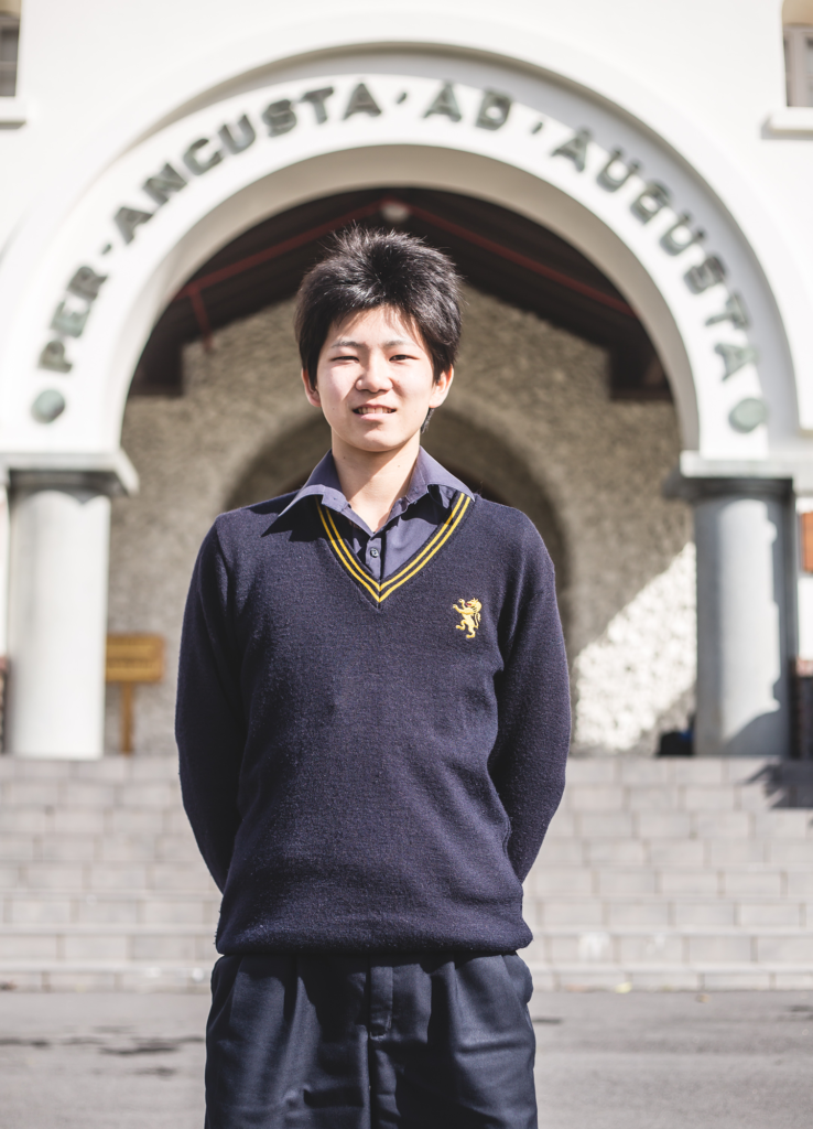 Japanese student Taiki Sakurai