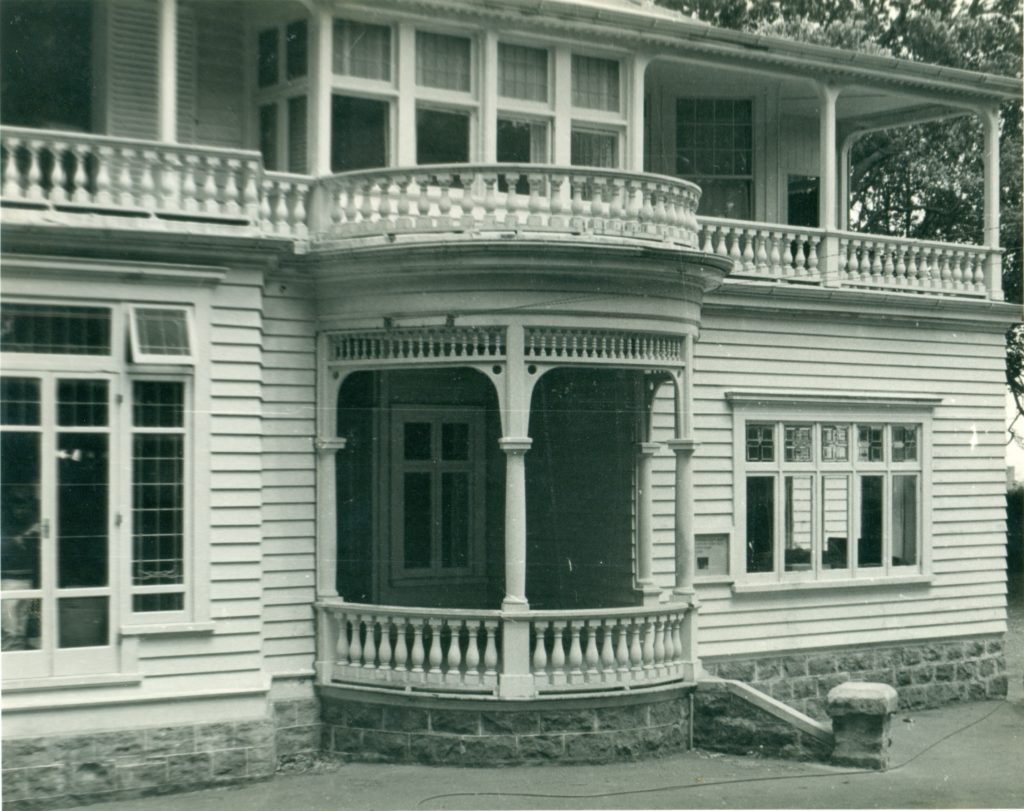 The exterior of Tibbs House