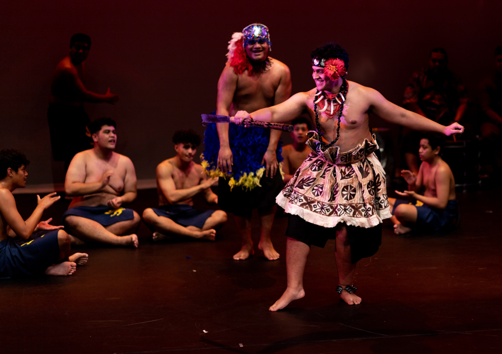 The Tongan group perform at the annual Combined Cultural Evening