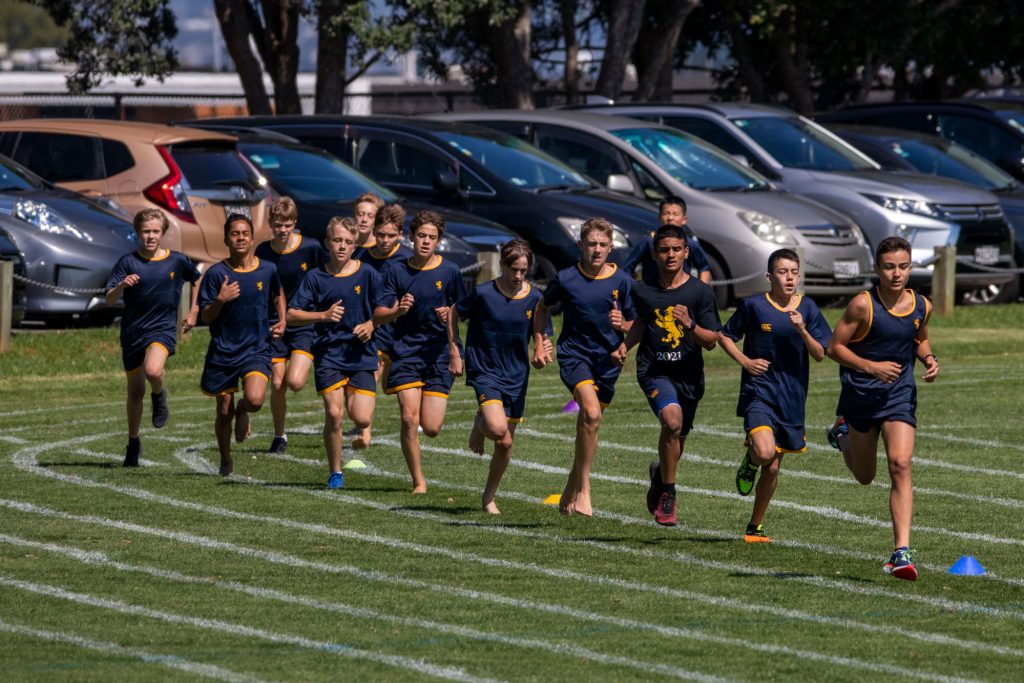 The Junior 300m race