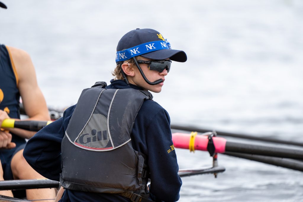 Benjamin Smith, the coxswain for the Under 16 Eight crew who won gold