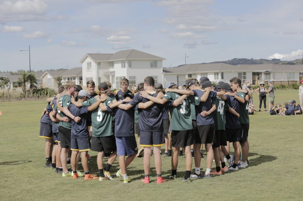 A great show of sportsmanship after the final