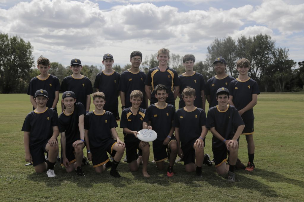 The Premier II Disc Ultimate team is made up of Form 3 and 4 students - a great first competition for them