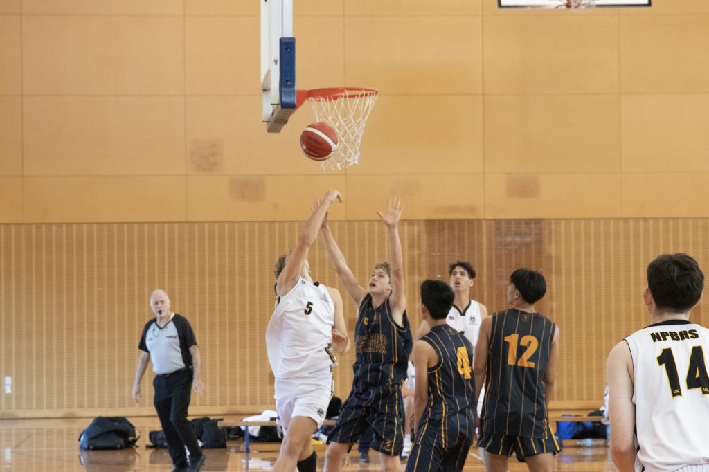 The Premier Basketball team take on New Plymouth Boys' High School