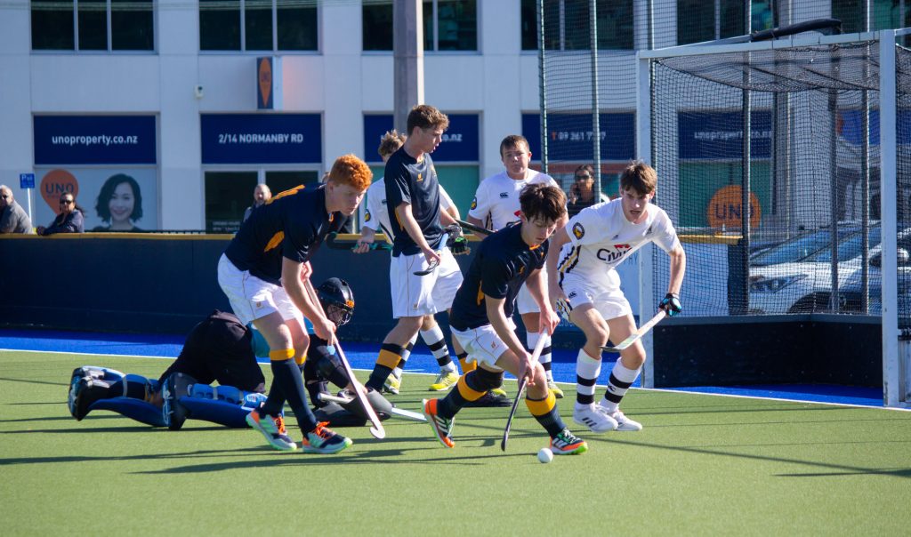 The 1st XI Hockey team had a hard 2-4 loss to New Plymouth