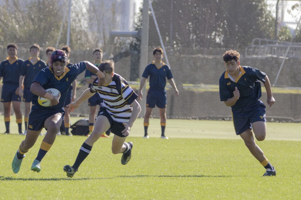 The Under 15 Rugby team won 31-5 against New Plymouth