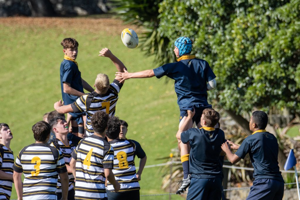 The Under 15 Rugby team won 31-5 against New Plymouth