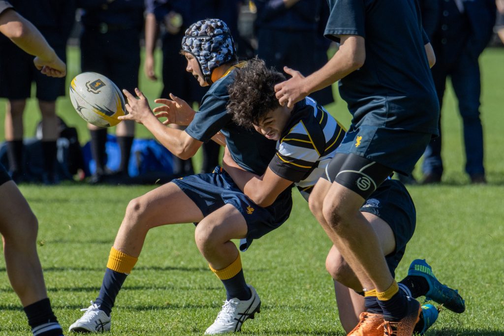 The Under 15 Rugby team won 31-5 against New Plymouth