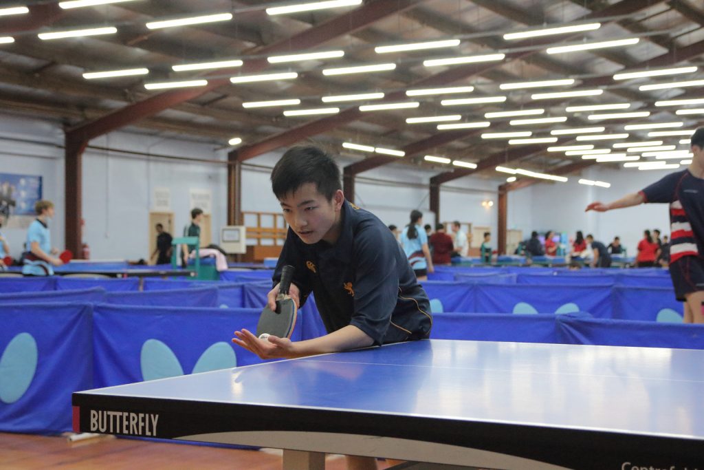 The Premier 1 and 2 Table Tennis teams take on each other