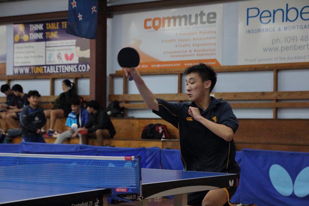 The Premier 1 and 2 Table Tennis teams take on each other